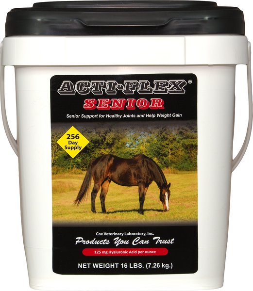 Cox Vet Lab Acti-Flex Senior Powder Horse Supplement, 16-lb bucket slide 1 of 2