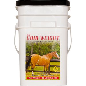 Cox Vet Lab Gain Weight Powder Horse Supplement, 25-lb bucket