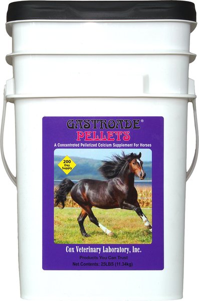 Cox Vet Lab Gastroade Pellets Horse Supplement, 25-lb bag slide 1 of 2