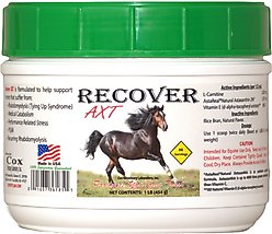 Cox Vet Lab Recover AXT Powder Horse Supplement, 1-lb jar