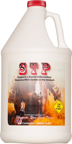 Cox Vet Lab STP Liquid Horse Supplement, 1-gal bottle slide 1 of 2