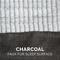 Show in main carousel: FurHaven Luxe Fur & Performance Linen Cooling Gel Top Sofa Cat & Dog Bed with Removable Cover, Charcoal, Jumbo slide 9 of 10
