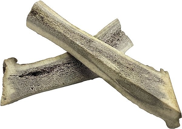 HOTSPOT PETS Split X-Large Elk Antlers 8-9-in Dog Chew Treats, 2 count slide 1 of 9