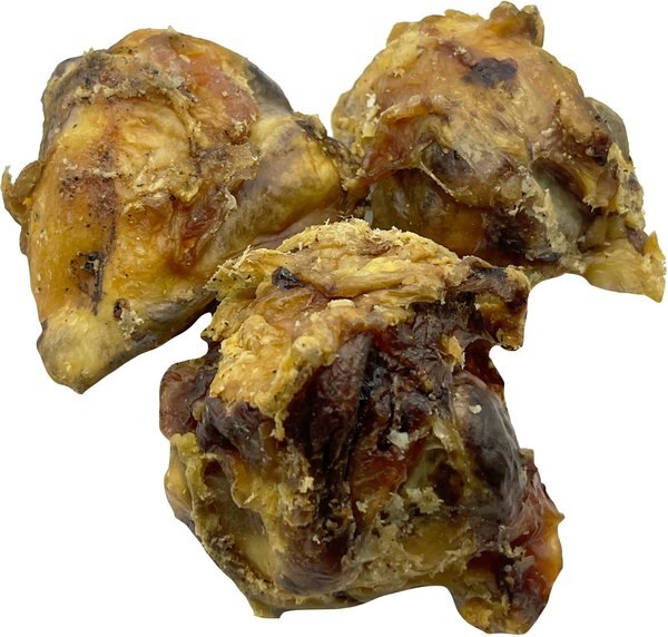 HOTSPOT PETS Meaty Beef Knee Cap Bones Dog Chew Treats, Large, 12 count