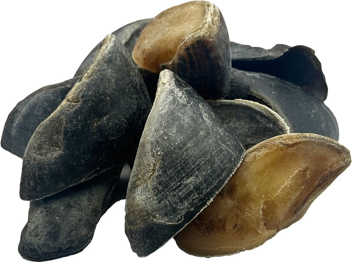 HOTSPOT PETS Large Cow Hooves Dog Chew Treats, 12 count