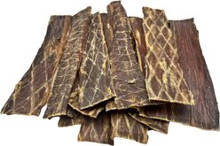 HOTSPOT PETS Flat Beef Gullet Dog Chew Treats, 12-in, 12 count