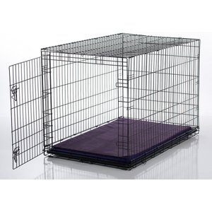 Gorilla Dog Beds Dura-Vel Orthopedic Dog Crate Pad, Purple, Large