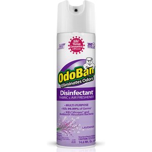 OdoBan Disinfectant Fabric & Air Freshener Lavender Spray, 14.6-oz bottle