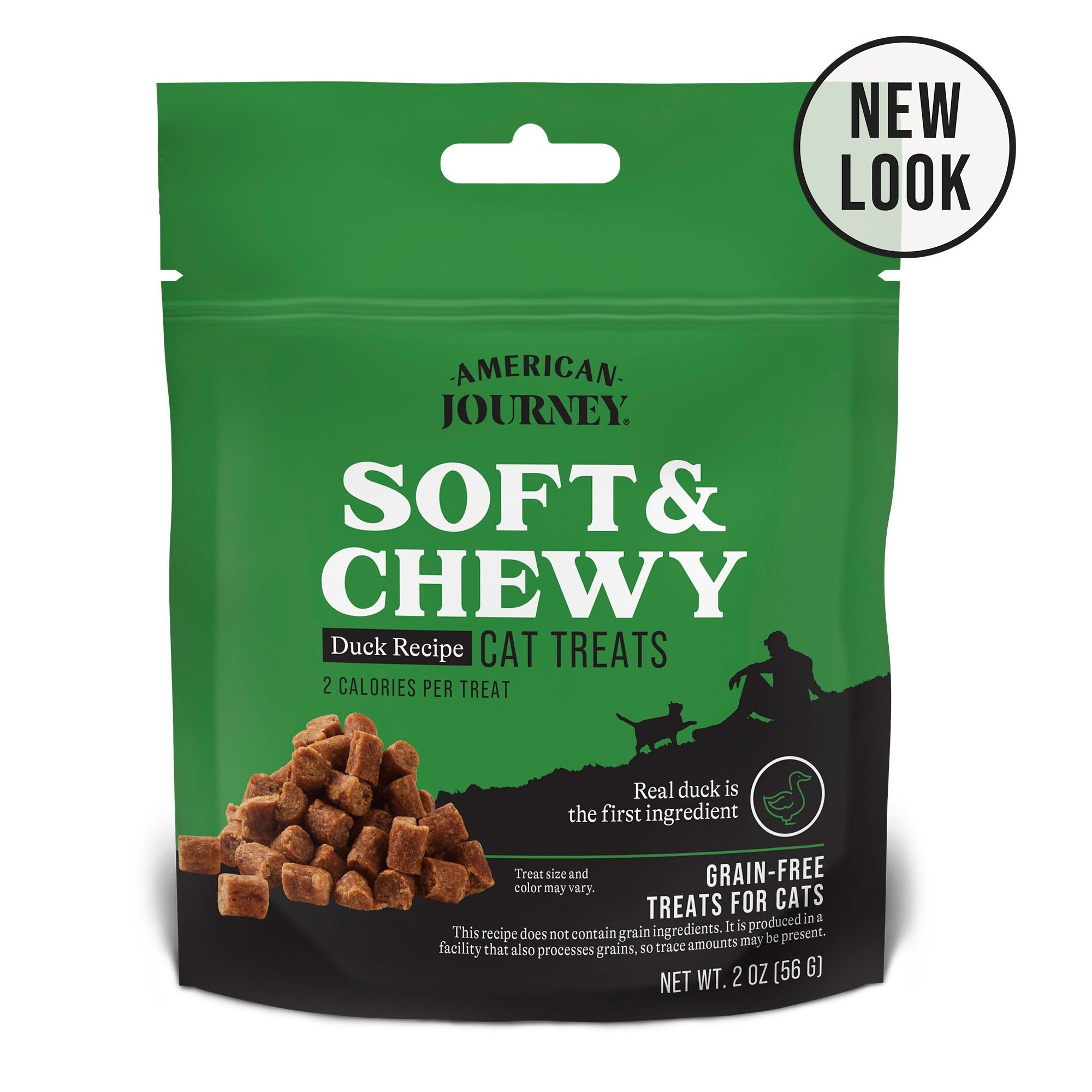 AMERICAN JOURNEY Duck Recipe GrainFree Soft & Chewy Cat Treats