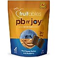 Fruitables pb ‘n joy Real Peanut Butter & Blueberry Dog Treats, 6-oz bag