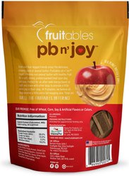 Fruitables pb ‘n joy Real Peanut Butter & Apple Dog Treats, 6-oz bag slide 2 of 7