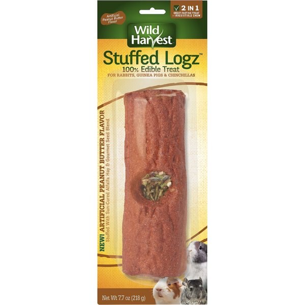 Wild Harvest Stuffed Logz Small Pet Treat