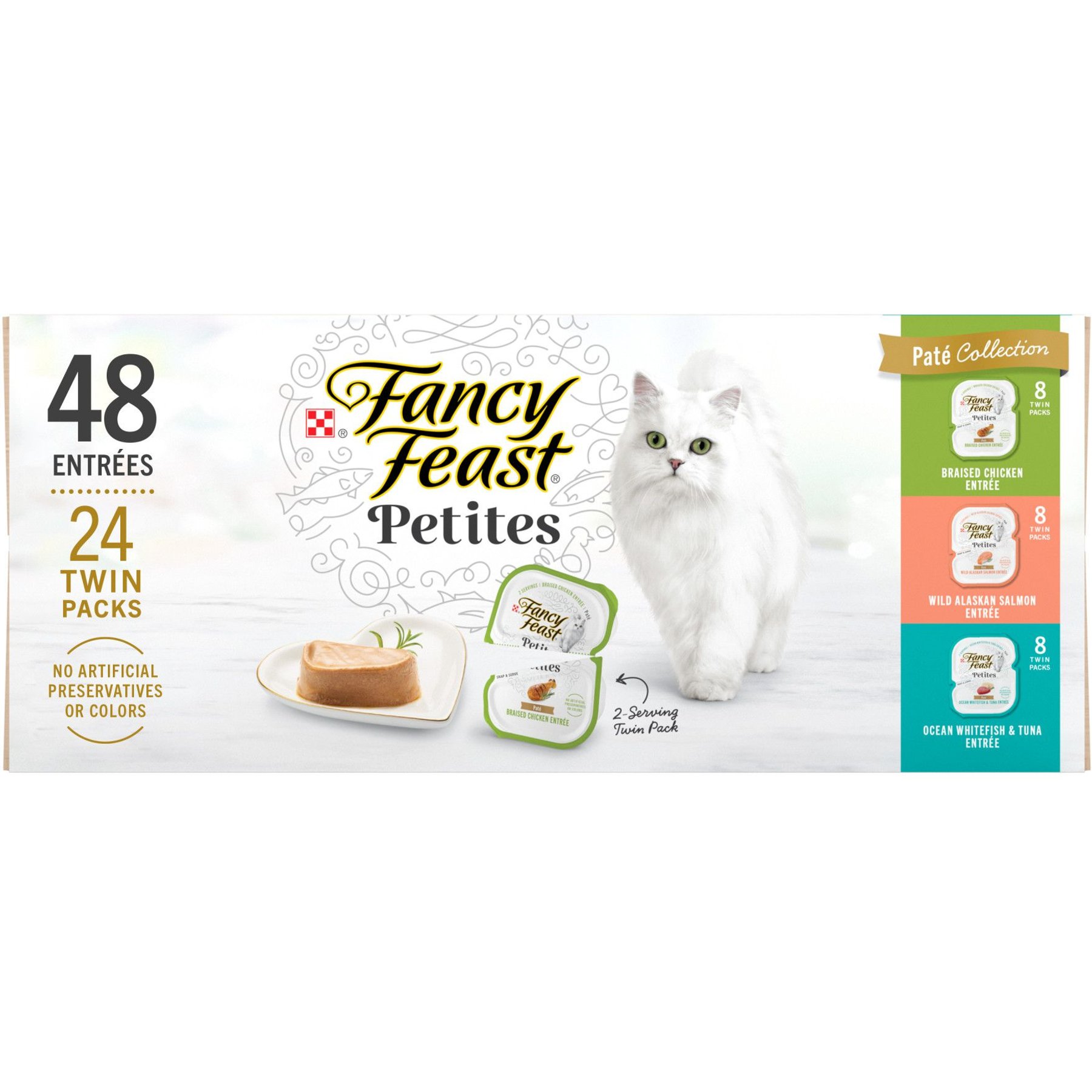 Calories in sales fancy feast pate