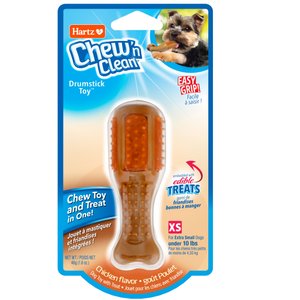 Save on Hartz Chew 'n Clean Dental Duo Dog Chew Toy Bacon Flavor Small  Order Online Delivery