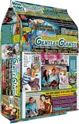 Gentle Giants Natural Non-GMO Chicken & Fish Cat & Kitten Dry Cat Food, 9-lb bag