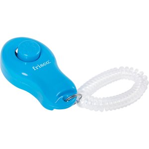 Frisco Pet Training Clicker with Wrist Band, Blue, 1 count
