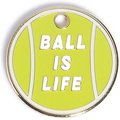 Trill Paws Ball is Life Personalized Dog & Cat ID Tag