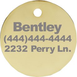 Trill Paws Boss of Everything Personalized Dog & Cat ID Tag slide 2 of 5