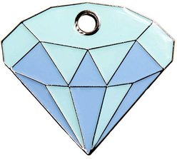 Trill Paws Diamond Personalized Dog & Cat ID Tag