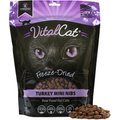 Vital Essentials Turkey Mini Nibs Freeze-Dried Cat Food, 12-oz bag