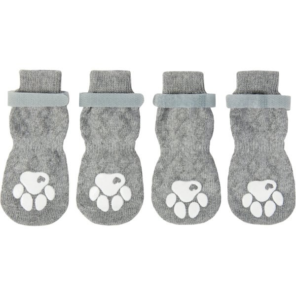 FRISCO NonSkid Cable Knit Dog Socks, Size 2