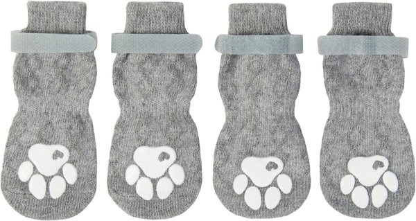 Frisco Non-Skid Cable Knit Dog Socks, Size 4 slide 1 of 6