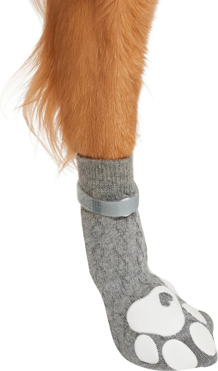 FRISCO NonSkid Cable Knit Dog Socks, Size 6