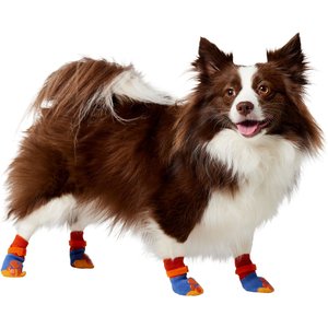 Frisco Non-Skid Colorblock Dog Socks, Size 3