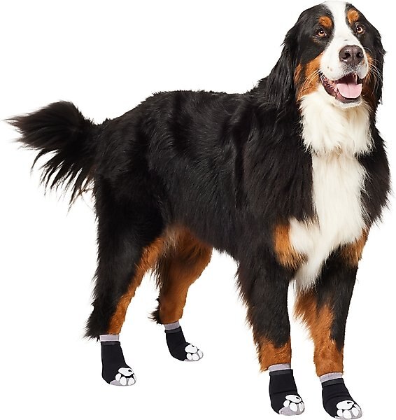Frisco Non-Skid Dog Socks, Black, Size 7 slide 1 of 7