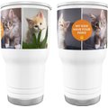 Frisco Contemporary Paws Collage Double Walled Personalized Tumbler, 30-oz