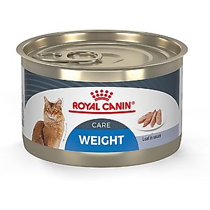 Royal Canin Feline Care Nutrition Weight Care Adult Loaf in Sauce Canned Cat Food, 5.1-oz, case of 24
