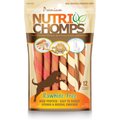 Nutri Chomps Mini Twists Chicken, Peanut Butter & Milk Flavor Variety Pack Dog Treats, 12 count