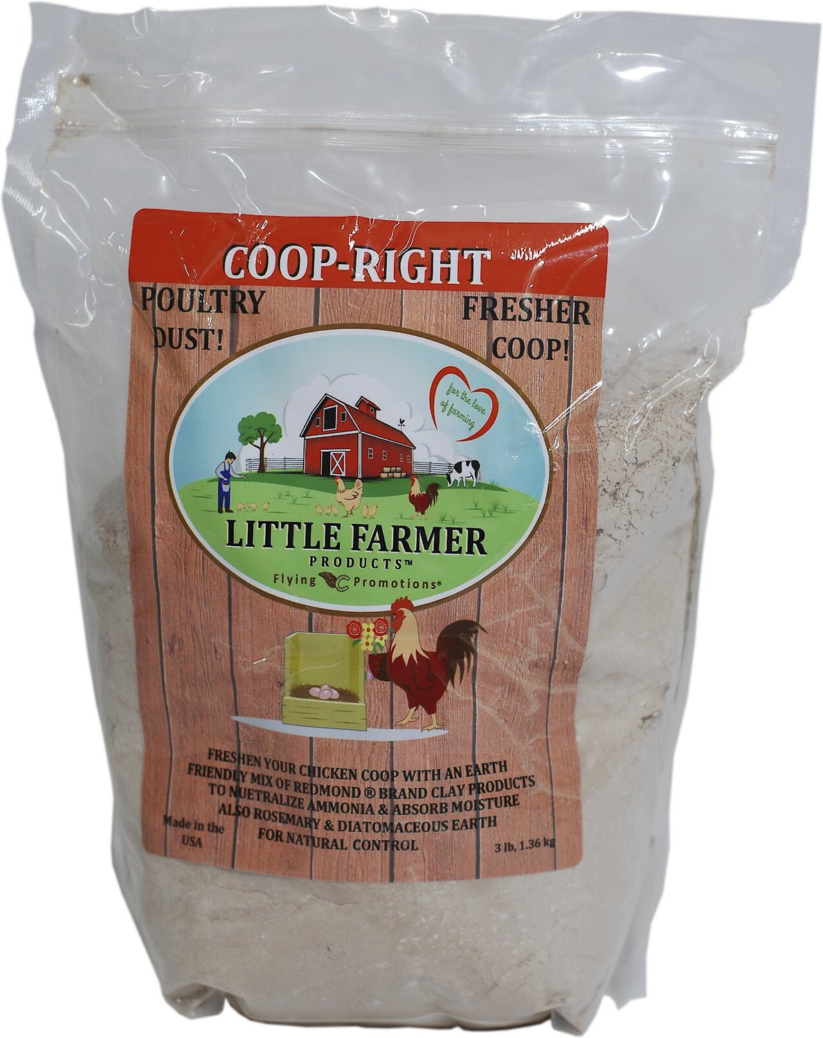 Little Farmer Products Coop Right Chicken Dust Bath, 3-lb bag