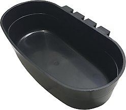 Little Farmer Products Oblong Coop Cup Chicken Feeder, 32-oz