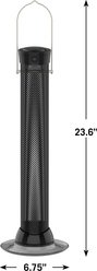 Droll Yankees Onyx Clever Clean Magnet Bird Feeder, 18-in slide 2 of 3