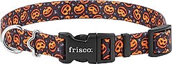 Frisco Spooky Pumpkin Dog Collar, X-Small