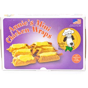 Annie's Pooch Pops Mini Chicken Wraps Dog Treats, 6 count