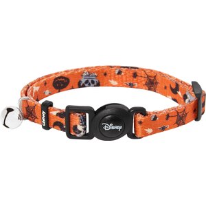 Disney Minnie Mouse Halloween Cat Collar, 8-12, Neck: 8 to 12 in, Width: 3/8-in