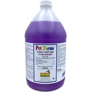 Mango Pet Focus Bird Aviary & Cage Cleaner Concentrate, 1-gal bottle