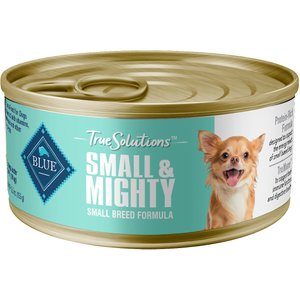 Blue Buffalo True Solutions Small & Mighty Small Breed Formula Adult Wet Dog Food, 5.5-oz can, case of 24