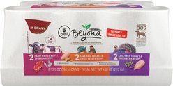 Purina Beyond Beef, Chicken & Turkey Recipes Variety Pack Grain-Free Wet Dog Food, 12.5-oz can, case of 12