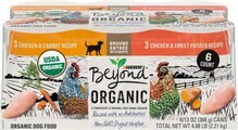 Purina Beyond Organic Chicken Recipes Variety Pack High Protein Wet Dog Food, 13-oz can, case of 12