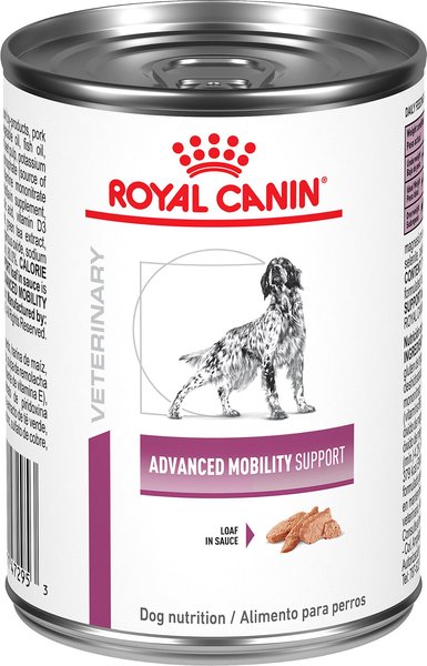 Royal Canin Veterinary Diet Adult Advanced Mobility Support Canned Dog Food, 13.5-oz, case of 24 slide 1 of 4