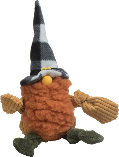 HuggleHounds Harvest Gnome Knottie Plush Dog Toy, Small slide 1 of 5