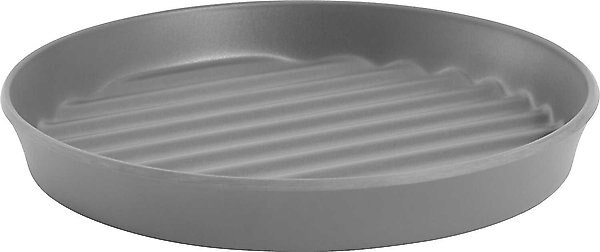 Frisco Round Cat Dish, 0.75 Cup, 2 count, Gray slide 1 of 6