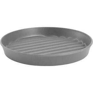 Frisco Round Cat Dish, 2 count, Gray