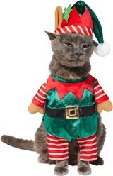 Frisco Front Walking Elf Dog & Cat Costume, X-Small