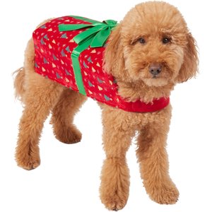Frisco Holiday Giftbox Dog & Cat Costume, Medium