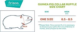 Frisco Red Plaid Guinea Pig Ruffle Collar with Pom Poms, Multi Color slide 2 of 5