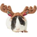 Frisco Holiday Antlers Guinea Pig Headpiece, Brown